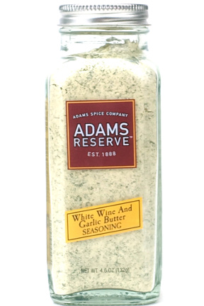 White Wine And Garlic Butter Seasoning | Adams Extract ...